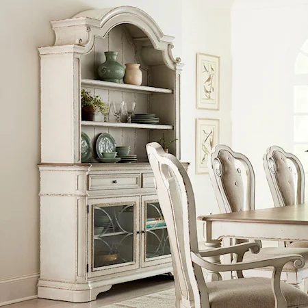 Traditional Buffet and Hutch